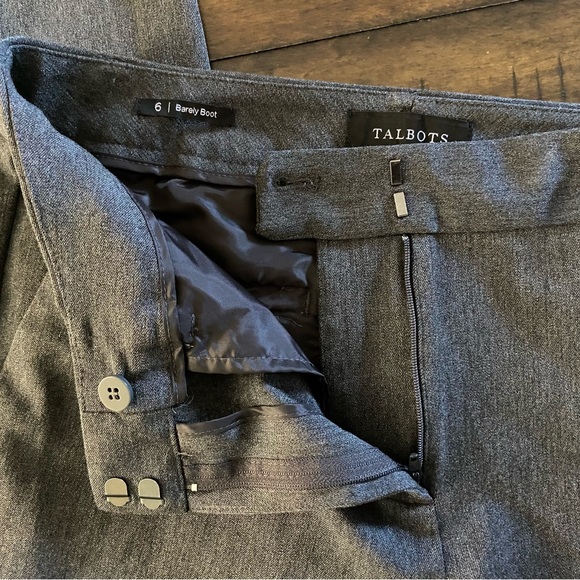 Gray winter weight trousers pants - Picture 6 of 10